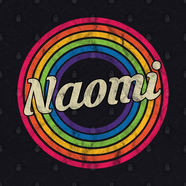 Naomi - Retro Rainbow Faded-Style by MaydenArt